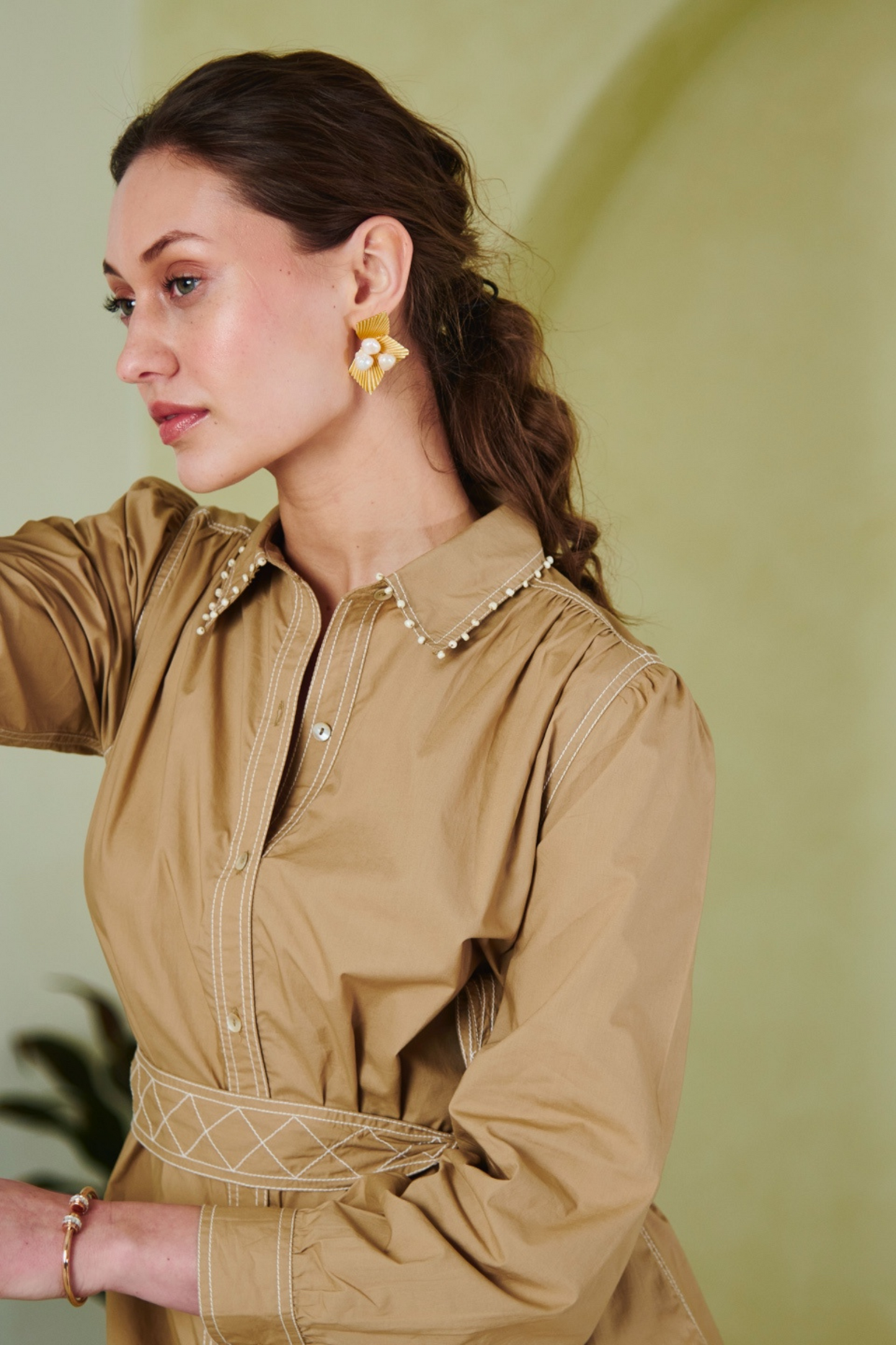 Daphne Poplin Dress