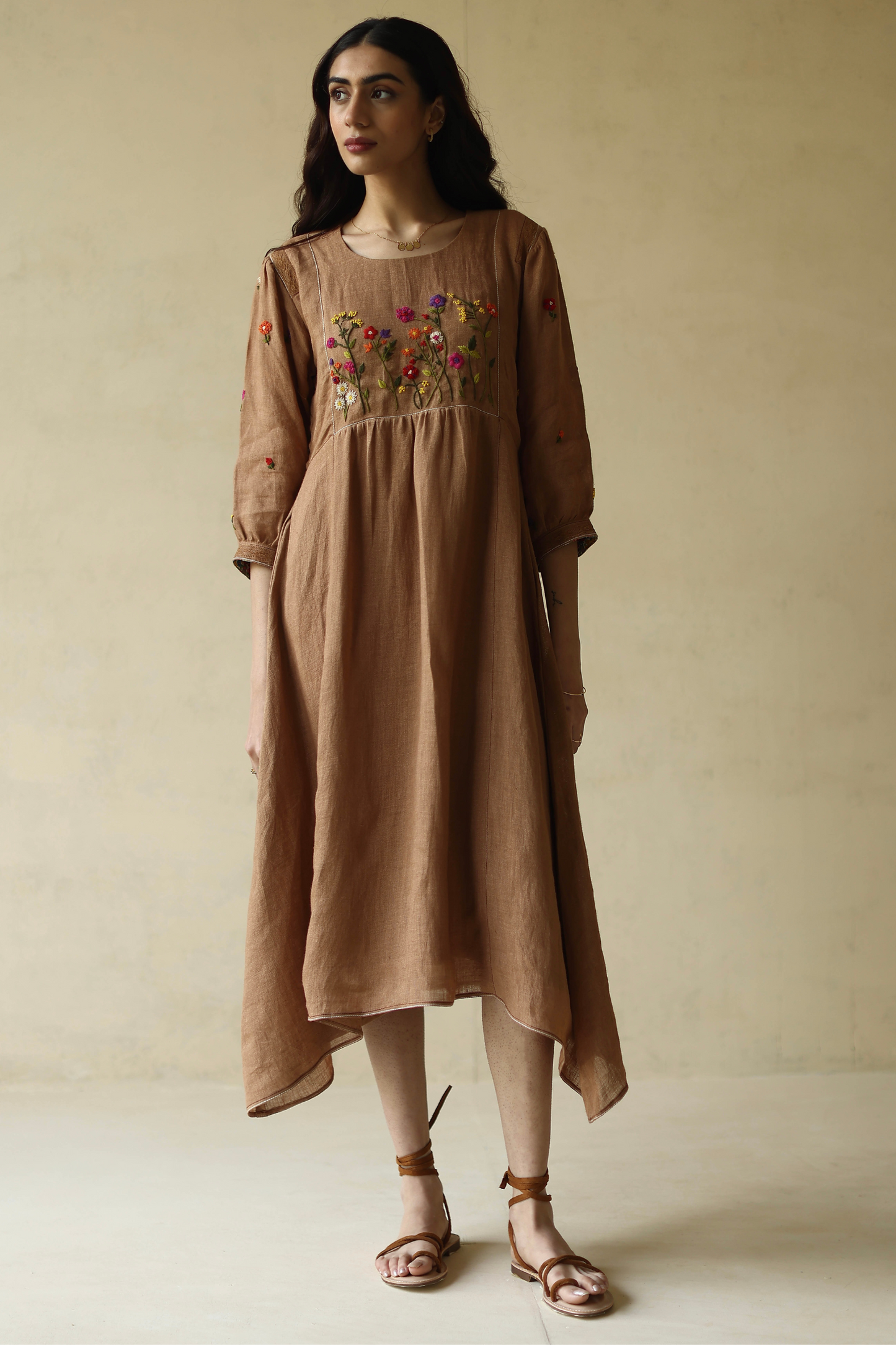 JOLLY RANCHER DRESS (BROWN)