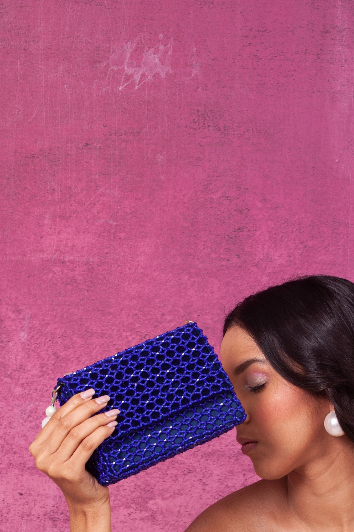 ARM CANDY BAG-BLUE