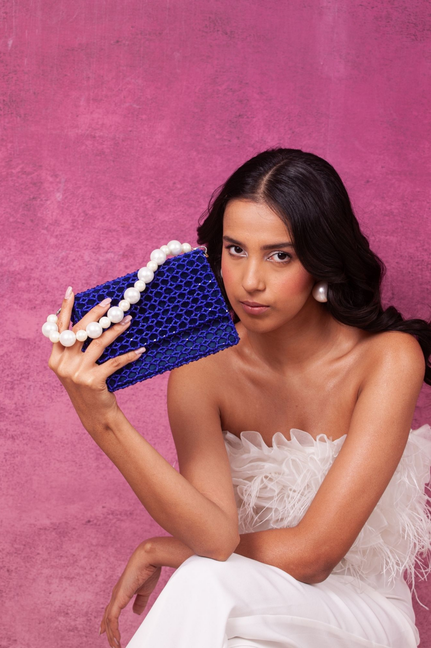 ARM CANDY BAG-BLUE