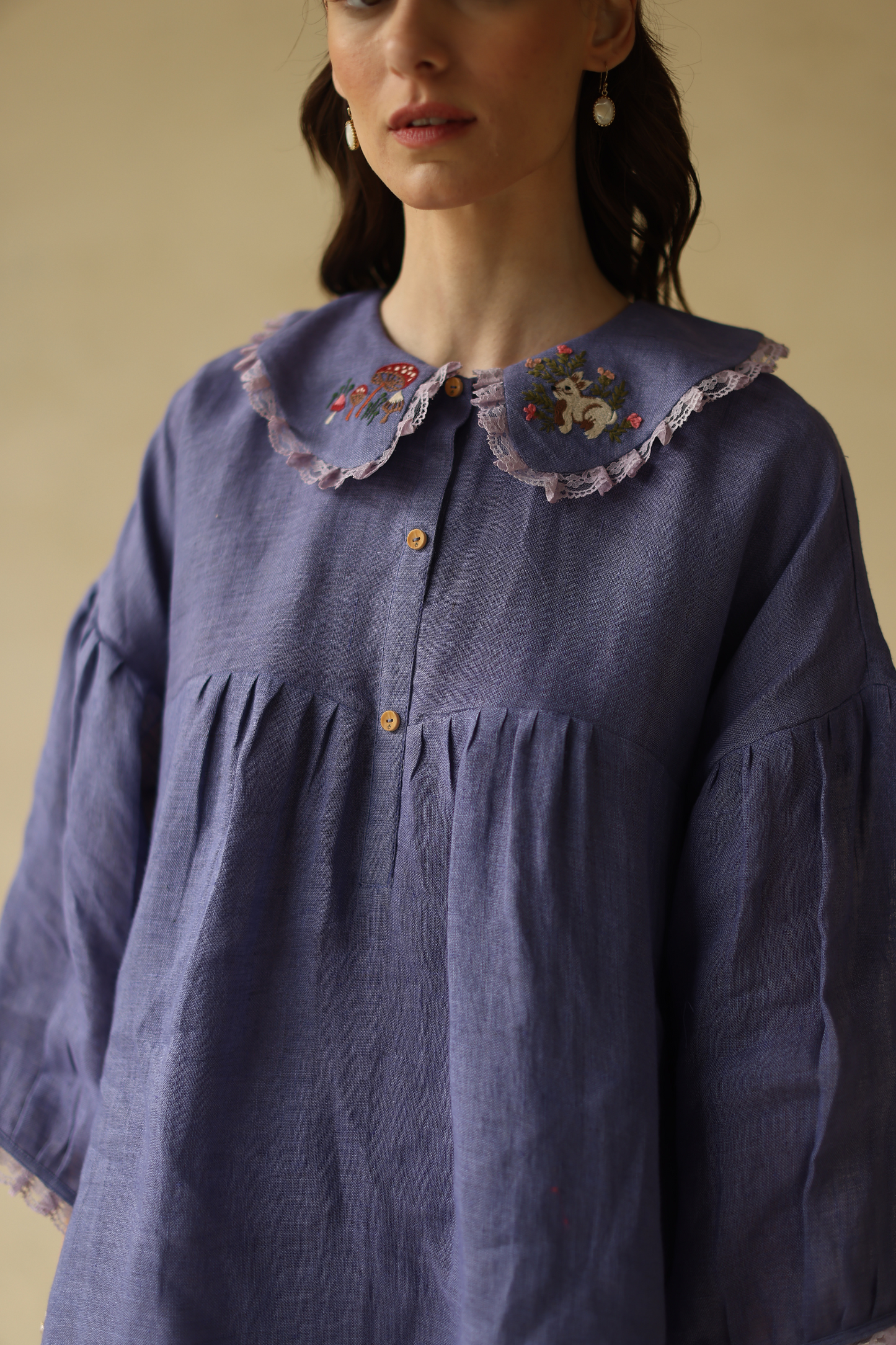 ALICE IN WONDERLAND TUNIC (PURPLE)