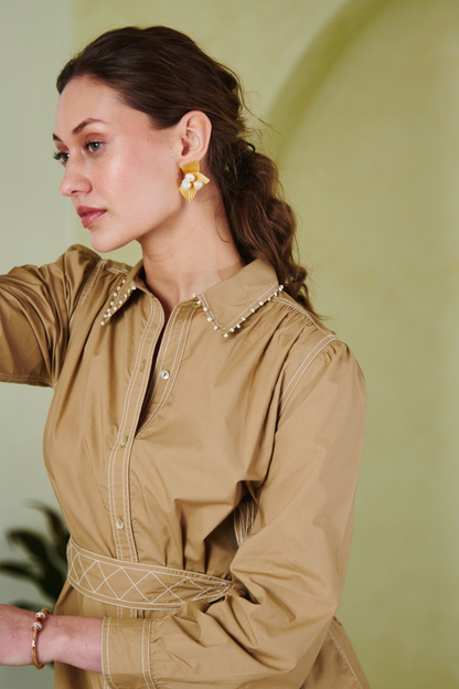 Daphne Poplin Dress