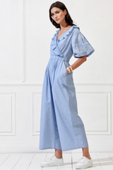 Stone Blue Jumpsuit