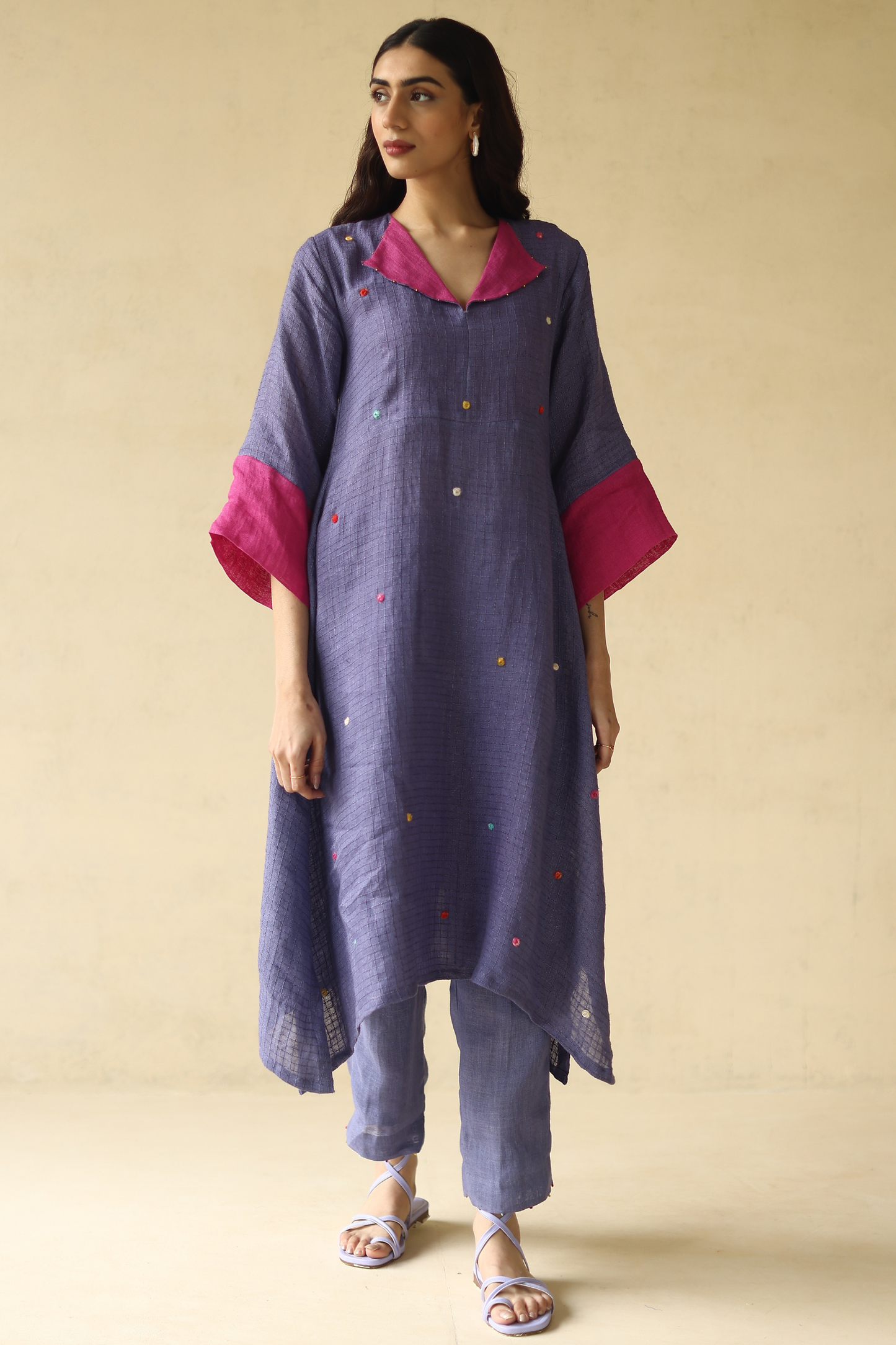 CANDY FLOSS TUNIC/DRESS (PURPLE)