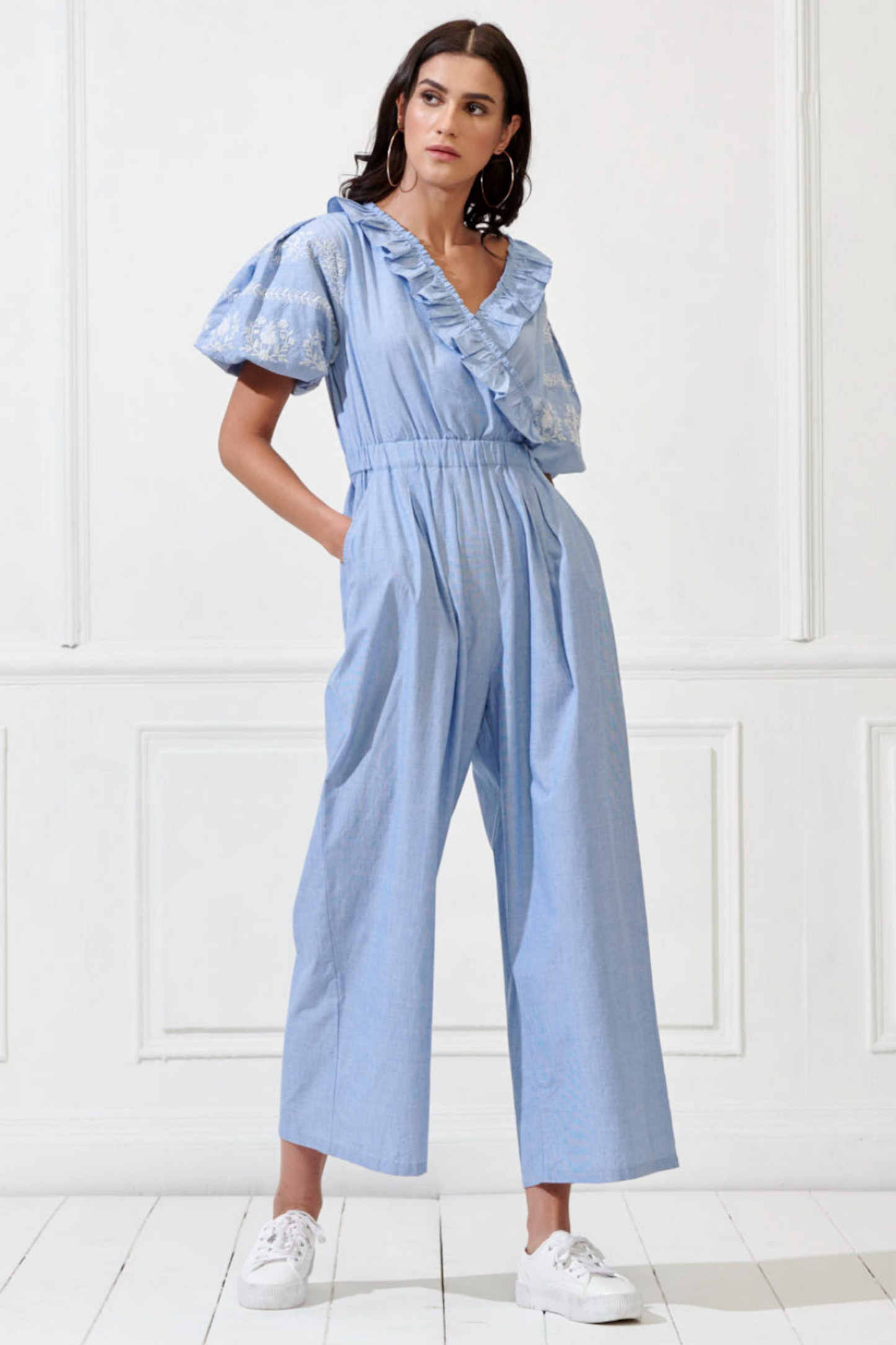 Stone Blue Jumpsuit