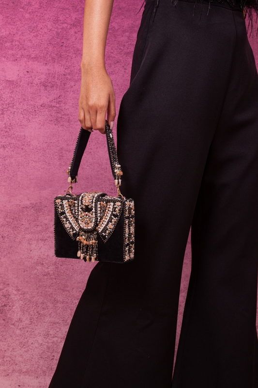 TALK OF THE TOWN BAG -BLACK