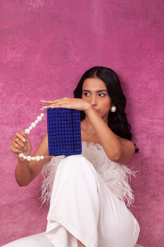 ARM CANDY BAG-BLUE