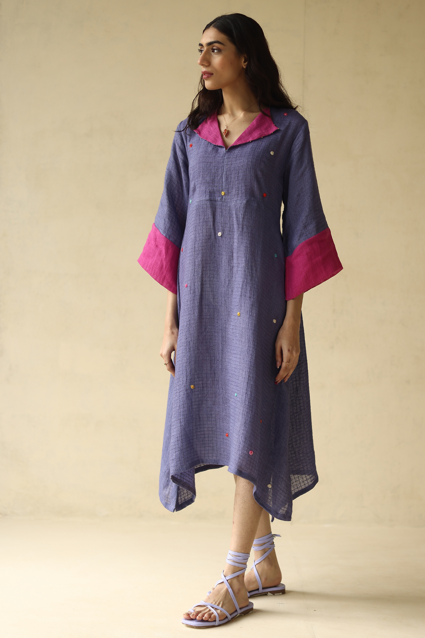 CANDY FLOSS TUNIC/DRESS (PURPLE)