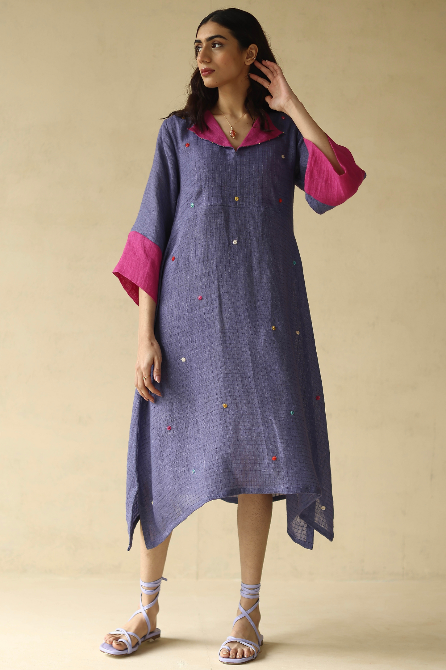 CANDY FLOSS TUNIC/DRESS (PURPLE)