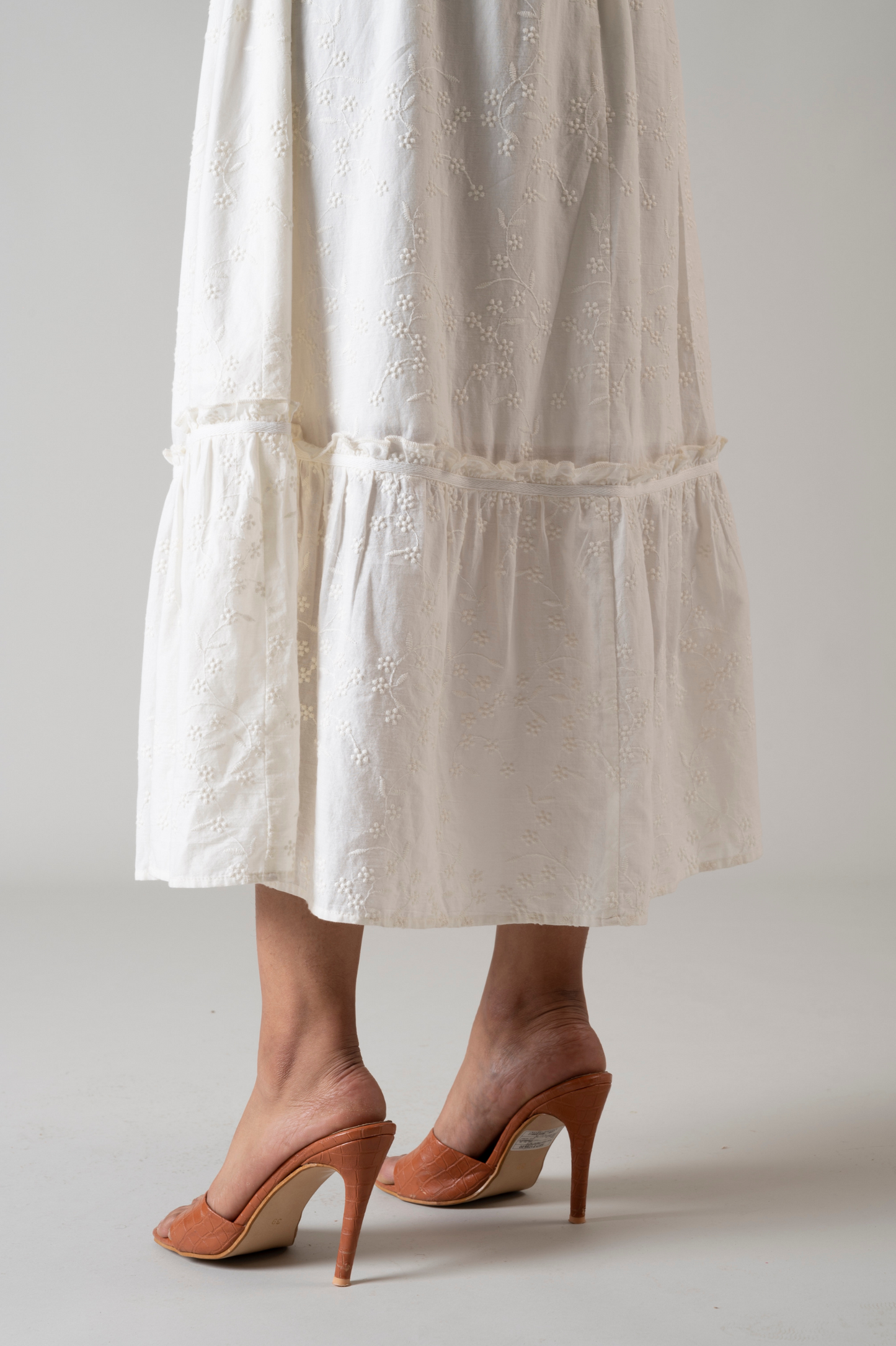 Chloe White Maxi Dress