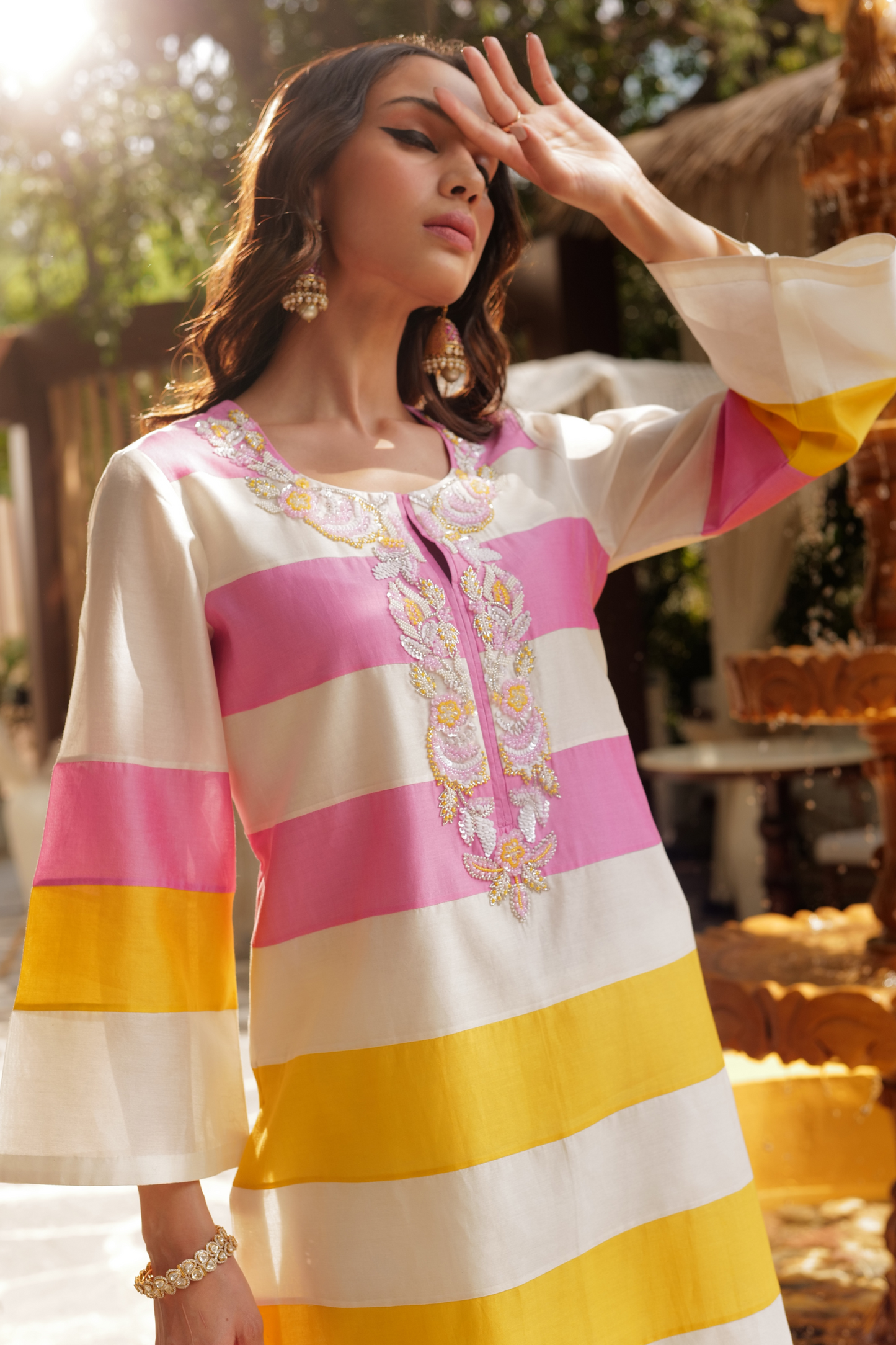 CK 22B - A-LINE KURTA WITH PANTS